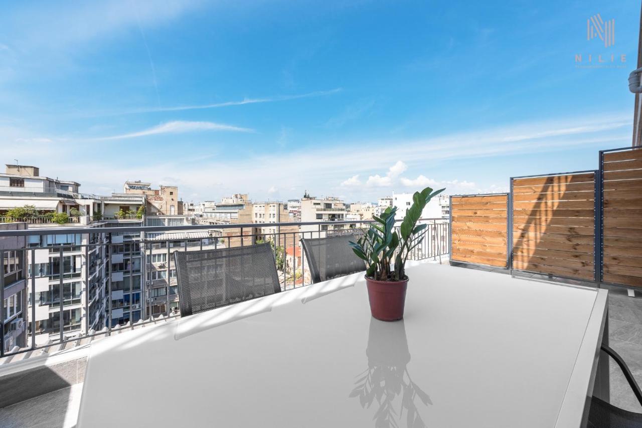 The Skysphere, Nilie Hospitality Mgmt Apartment Солун Екстериор снимка