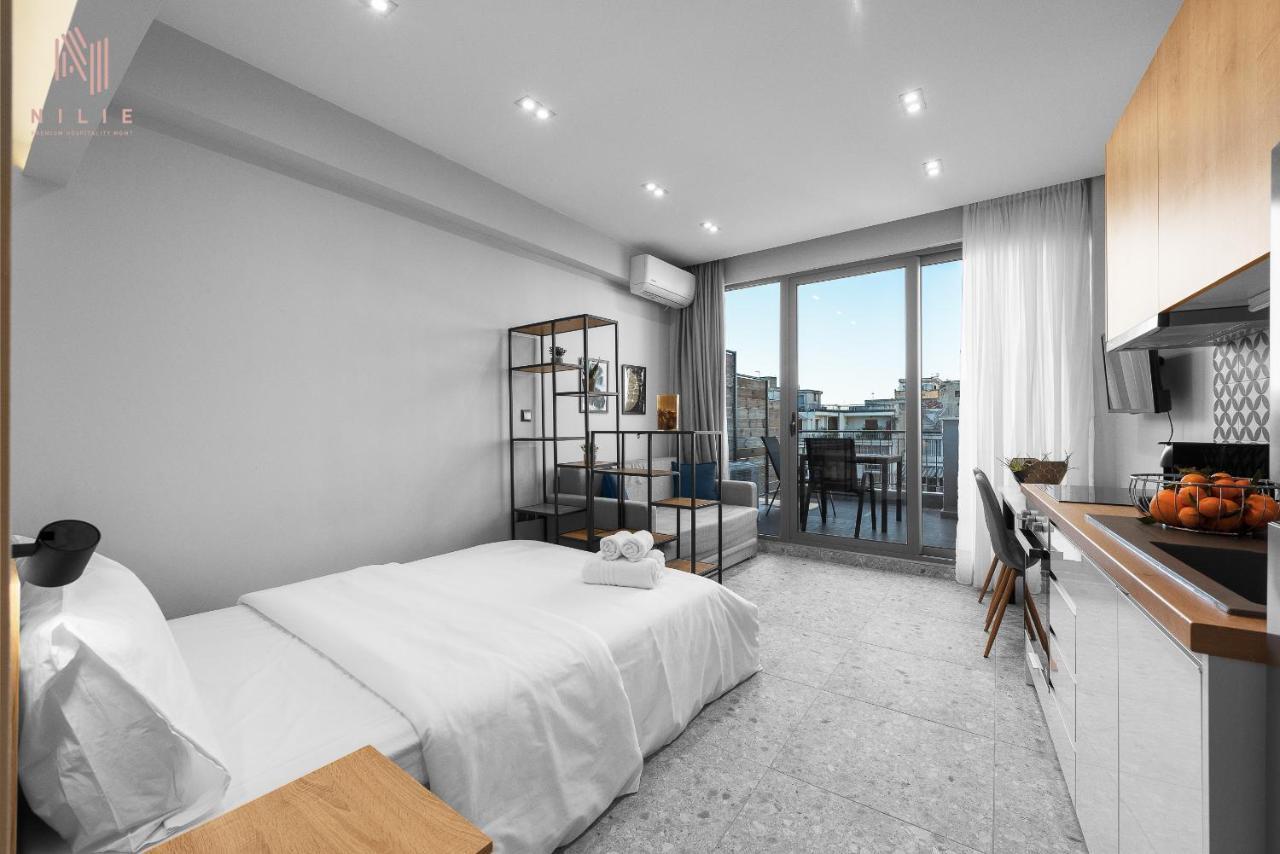 The Skysphere, Nilie Hospitality Mgmt Apartment Солун Екстериор снимка